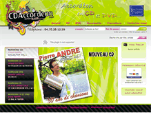 Tablet Screenshot of cdaccordeon.com